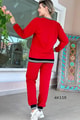 Bisiklet Yaka Ribanalı 2li Eşofman Takımı