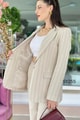Blazer Keten Ceket