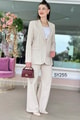 Blazer Keten Ceket