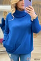 Boğazlı Triko Bluz