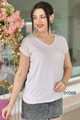 Çizgili Bambu Tshirt
