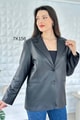 Deri Blazer Ceket