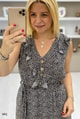 Desenli Elbise