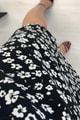 Desenli Likralı Tunik Elbise