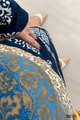 Desenli Likralı Tunik Elbise