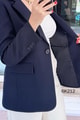 Double Krep Blazer Ceket