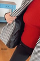 Flotalı Uzun Yaka Blazer Ceket