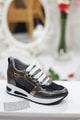 Gizli Topuk File Spor Ayakkabı