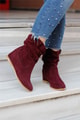 Gizli Topuk Körüklü Bot / İçten Dolgulu Topuk