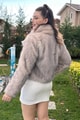 İpekli Kürk Kaban