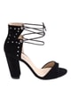 İpli Topuklu Ayakkabı