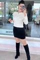 Jakarlı Mini Etek