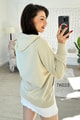 Kanguru Cepli Kapşonlu 2 İplik Sweatshirt
