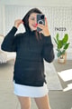 Kanguru Cepli Kapşonlu 2 İplik Sweatshirt