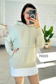 Kanguru Cepli Kapşonlu 2 İplik Sweatshirt
