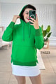 Kanguru Cepli Kapşonlu 2 İplik Sweatshirt
