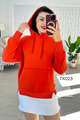 Kanguru Cepli Kapşonlu 2 İplik Sweatshirt