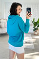 Kanguru Cepli Kapşonlu 2 İplik Sweatshirt