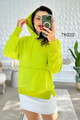 Kanguru Cepli Kapşonlu 2 İplik Sweatshirt