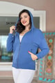 Kapşonlu 2 iplik Sweatshirt