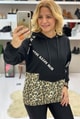 Kapşonlu Leopar Sweet