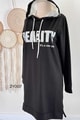 Kapşonlu Sweat Elbise