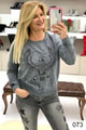 Kartal Baskılı Sweat Shirt