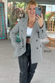 Kruvaze Yaka Blazer Ceket
