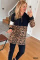 Leopar Desenli Eşofman Takımı