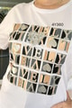Love Kalp Taşlı Baskılı Tshirt