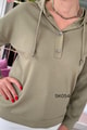 Modal Kumaş Kapşonlu Sweat