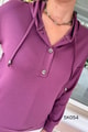 Modal Kumaş Kapşonlu Sweat