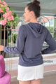 Modal Kumaş Kapşonlu Sweat