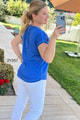 Omuzu Dantel Detay Tshirt