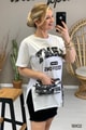 Önden Cepli Tshirt
