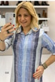 Önden Düğmeli Elbise