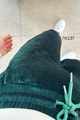 Paçası Lastikli Kadife Pantolon