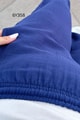 Paçası Lastikli Müslin Keten Pantolon