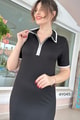 Polo Yaka 2 İplik Elbise