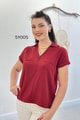 Polo Yaka Aerobin Bluz