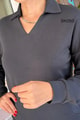 Polo Yaka Modal Kumaş Sweat