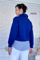 Poplin Garnili Şardonlu 3 İplik Sweat