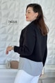 Poplin Garnili Şardonlu 3 İplik Sweat