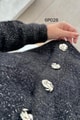 Prive Sakallı Kapşonlu Hırka
