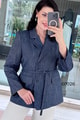 Prive Seri Belden Bağlamalı Blazer Ceket