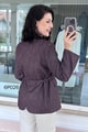 Prive Seri Belden Bağlamalı Blazer Ceket