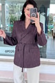 Prive Seri Belden Bağlamalı Blazer Ceket
