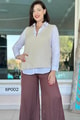 Prive Seri Gömlekli Triko Bluz