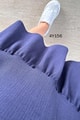 Sıfır Kol  Eteği Fırfırlı  Bürümcük Elbise
