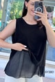 Şifon Garnili Sandy Bluz